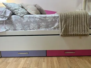 Cama nido con colchones
