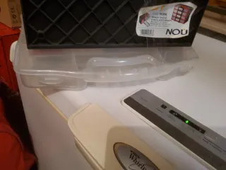 Caja de herramientas de plástico organizadora