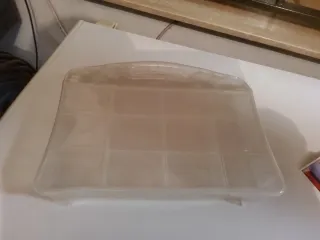 Caja de herramientas de plástico organizadora