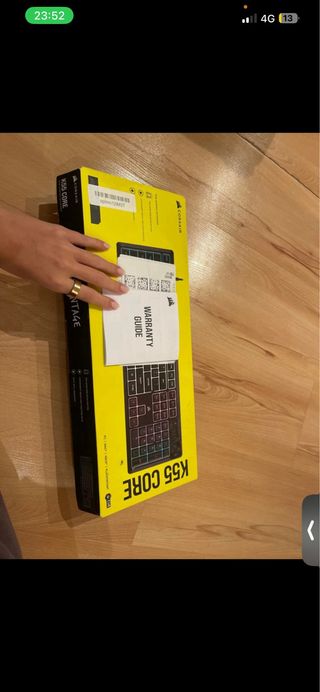 Teclado Gaming Corsair K55 RGB