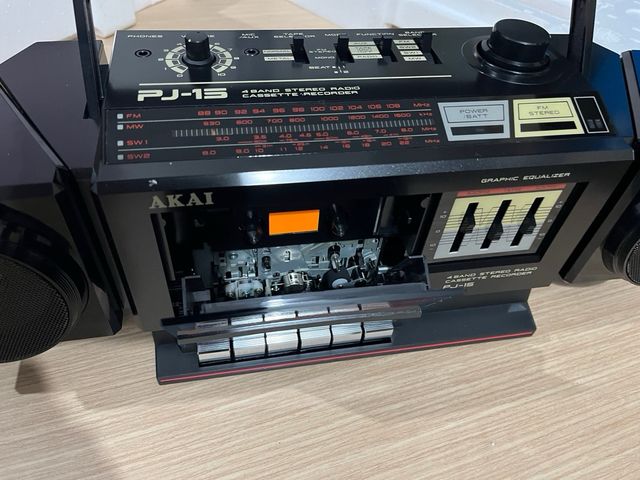 Radiocassette Akai PJ-15 FS