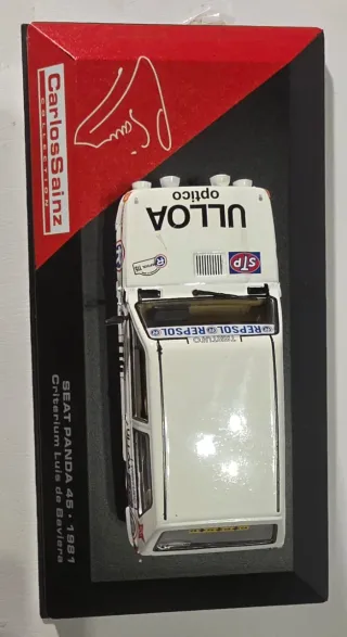 Maqueta Seat Panda 45 Rally Carlos Sainz 1981 1/43