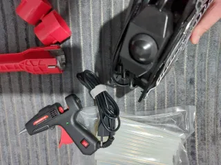 Pistola Termofusible + Ventilador + Herramienta