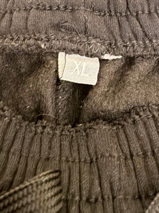 Pantalones de chándal holgados negros