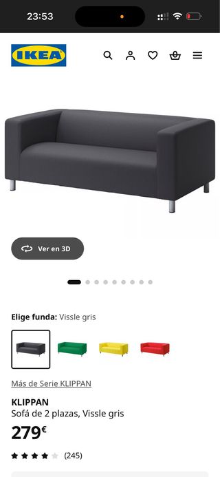 Sofá IKEA KLIPPAN