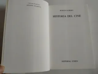 HISTORIA DEL CINE. ROMÁN GUBERN. EDITORIAL LUMEN.