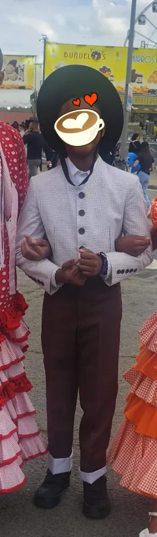 Traje campero niño.