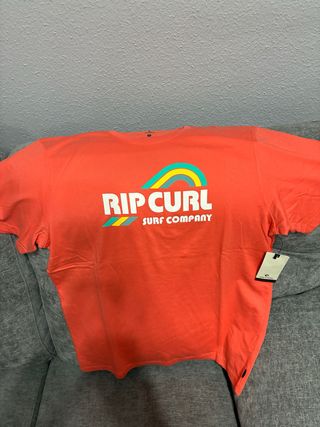 Camiseta Rip Curl Surf Company Naranja