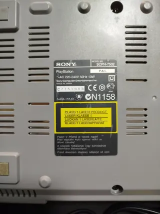 Consola Sony PS1 7502 Gris