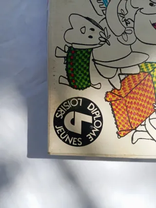 Trico Marc Srta Pepis juego tejer vintage