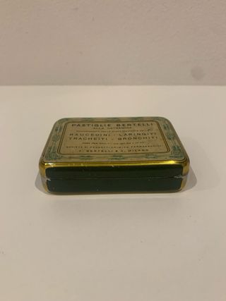 Scatola di Latta Pastiglie Bertelli vintage
