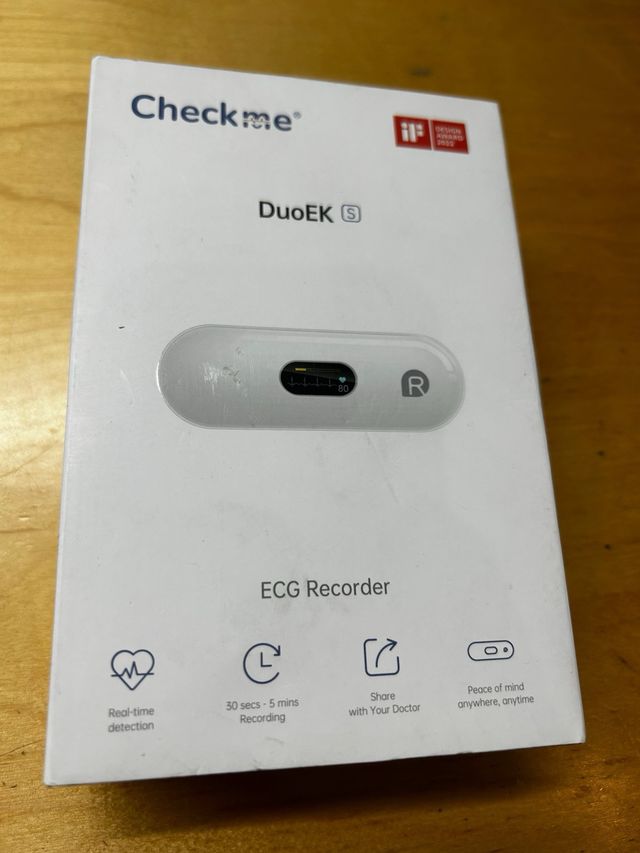 CheckMe DuoEK-S - Monitor Oximetro ECG Portatile