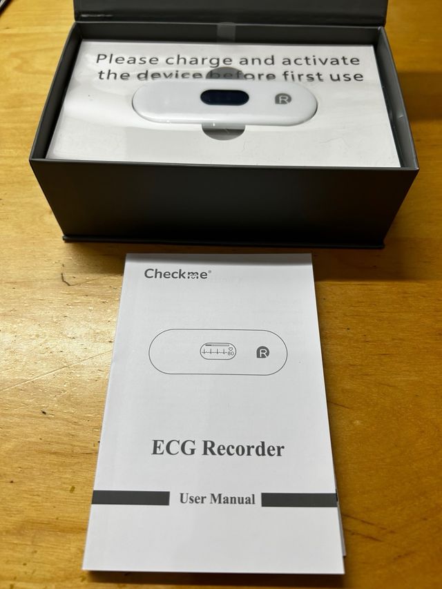 CheckMe DuoEK-S - Monitor Oximetro ECG Portatile
