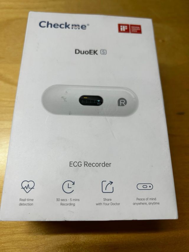 CheckMe DuoEK-S - Monitor Oximetro ECG Portatile