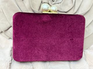 Bolso de mano buganvilla con perlas defecto