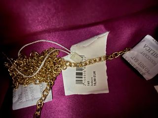 Bolso de mano buganvilla con perlas defecto