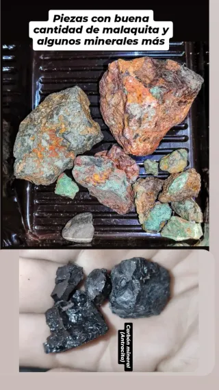 Colección de minerales