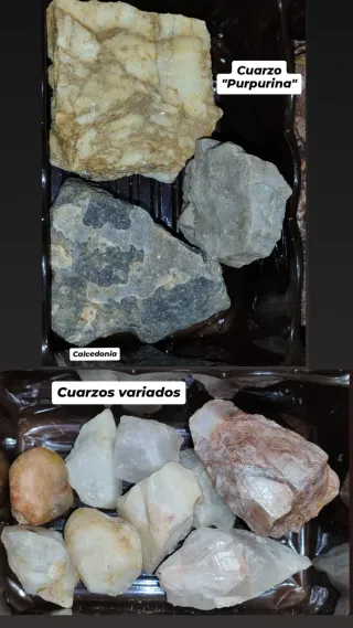 Colección de minerales