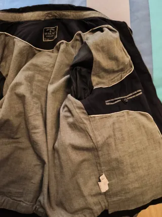 Cazadora Sfera Men Corte Recto Azul marino