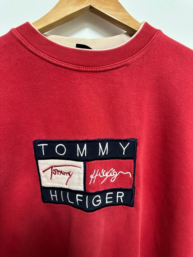 Sudadera Tommy Hilfiger Vintage 90s Logo