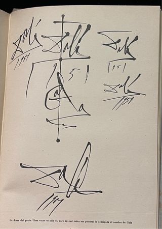 Libro Dalí al desnudo (del Arco)