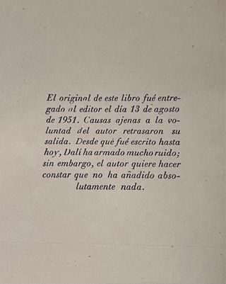 Libro Dalí al desnudo (del Arco)