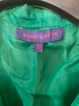 Camisa verde mujer