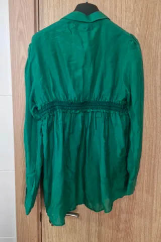 Camisa verde mujer