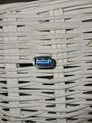 Adaptador USB HEMBRA Y MACHO PARA APPLE Negro