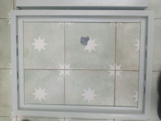 Puerta metálica contador monofásico