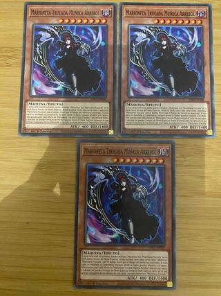 Yu-Gi-Oh! Cartas Marioneta Trucada (Lote)