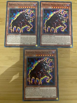 Yu-Gi-Oh! Cartas Marioneta Trucada (Lote)