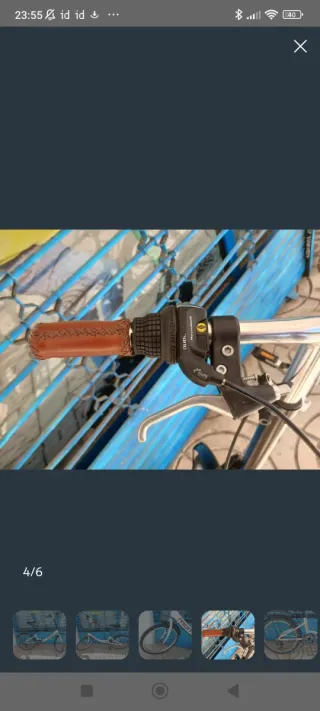 Bicicleta Moma Classic 24 con cesta