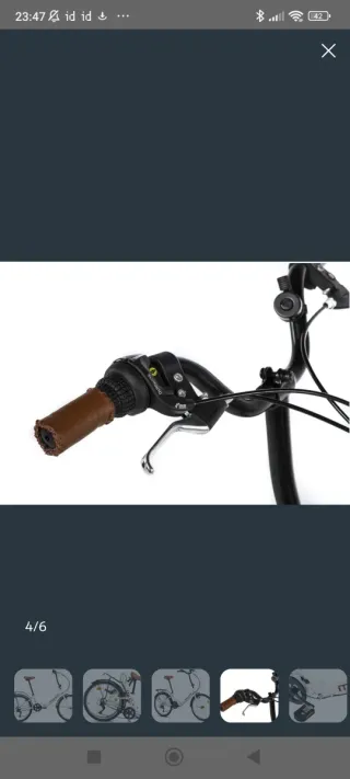 Bicicleta Moma Classic 24 con cesta