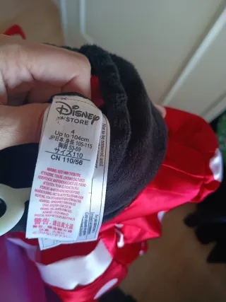 Disfraz Minnie Mouse Disney 4 años