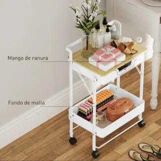 Carrello Ausiliare Cucina 3 Camere da Letto Bagno Cucina