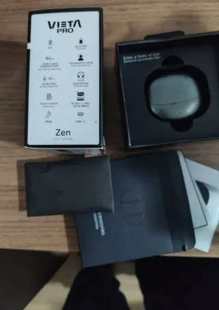 Auriculares Vieta Zen Pro bluetooth Negros