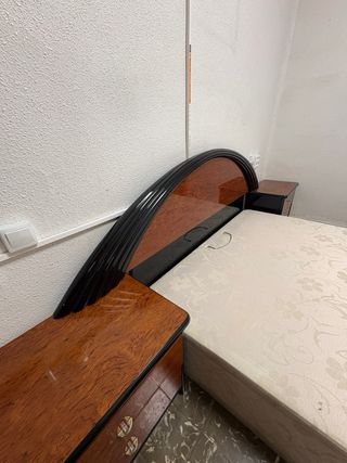 Dormitorio Vintage Completo - Armario 4 Puertas