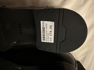 Zapatos de vestir de piel Hugo Boss negros NUEVOS