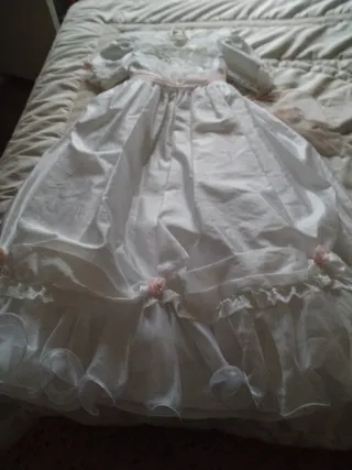 Vestido de Comunión Blanco Talla 8