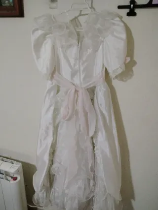 Vestido de Comunión Blanco Talla 8