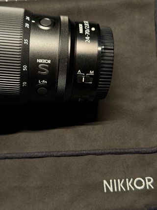 Nikon ZR + 24-70mm f2.8 S II + Accesorios