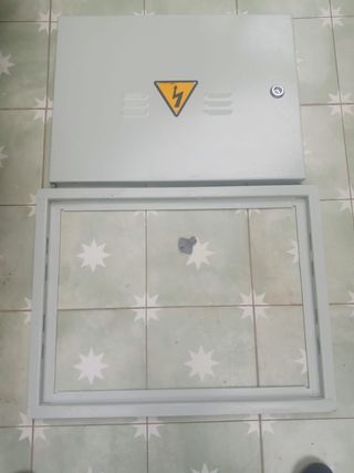 Lote Caja Contador Monofásico y Puerta