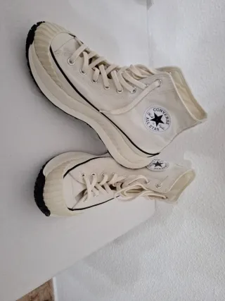 Converse Blancas Plataforma