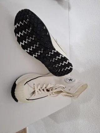 Converse Blancas Plataforma