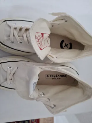 Converse Blancas Plataforma