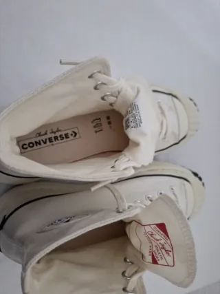 Converse Blancas Plataforma