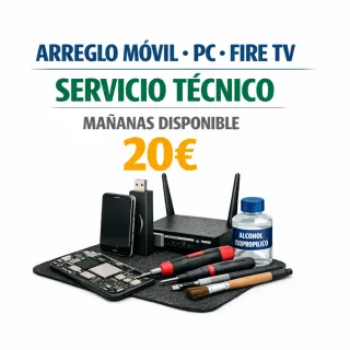Reparación moviles, PC, Stick Xiaomi y Fire TV