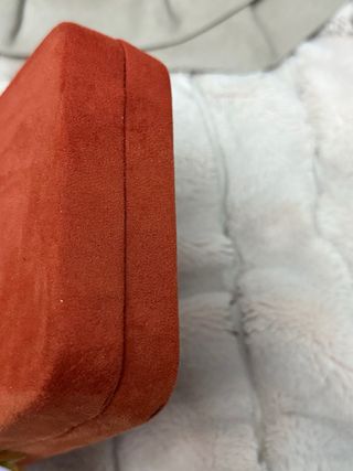 Bolso de fiesta rojo Defecto