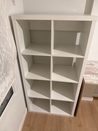 Estantería blanca ikea